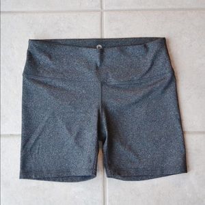 90-Degree Charcoal Biker Shorts